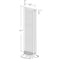 Azar Displays Two-Sided Pegboard Floor Display w/ C-Channel Sides on Revolving Base. Spinner Rack Stand. 700256-GRE - alternate 4